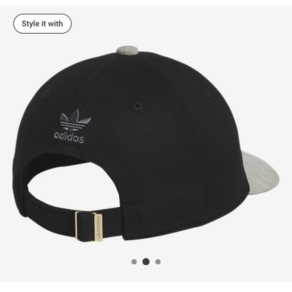 NWT Adidas Originals Terrace Strapback Hat Baseball Cap One Size - Picture 2 of 7